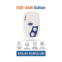 Elektrikli Şofben Sultan - Kurulum Yönlendirmeli