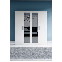 Metalia Gm 051 4 Kapaklı Aynalı Gardrop