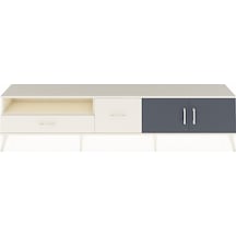 Arges Tv Ünitesi 2 Raflı 2 Çekmeceli 2 Kapaklı 220x30x51 Aytaşı-antrasit/aytaşı Antrasıt/aytası - Aytası