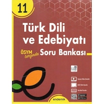 Endemik Yayınları 11. Sınıf Türk Dili ve Edebiyatı Soru Bankası Y