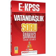 İndeks Akademi 2026 Ekpss Vatandaşlık Soru Bankası Çözümlü - Şahnaz Eseroğlu