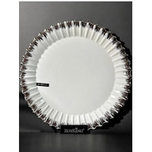 Roy King Line Silver Yuvarlak Sunum Tabak 33 Cm Gbs 010