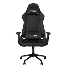 Hector Model 180 Yatan, Kumaş Oyuncu Koltuğu Siyah