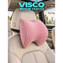 Araç İçi Ergonomik Boyun Destekli Ortopedik Visco Oto Koltuk Başlığı
