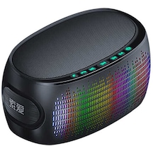 Soaiy K1 Taşınabilir Kablosuz Bluetooth Hoparlör Işıklı Ses Bombası - FM Radyo & USB & Hafıza Kartı - ZORE-219178