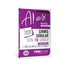 Yediiklim Yayınları 2026 Ales Sayısal Yetenek Tamamı Çözümlü Son 10 Sınav Çıkmış Sorular 23 Kasım 2025 Ales-3 Ekli