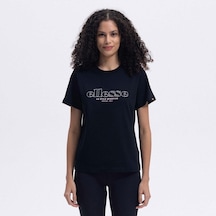 Ellesse Ef445-bk Bisiklet Yaka Kadın T-shirt - Siyah Ellesse Ef445-bk Bisiklet Yaka Kadın T-shirt - Siyah