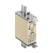 Siemens 3Na3830 Steatit Seramik Gövdeli Nh Bıçaklı Sigorta Buşonu 100A Boy 000 Genişlik 21Mm