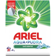 4 Adet Ariel Çamaşır Deterjanı 4 Kg Dağ Esintisi Beyazlar