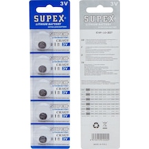 Supex Cr1025 3V Lityum 5 Li Paket Pil