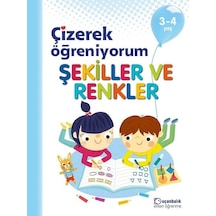 Çizerek Öğreniyorum-Şekiller ve Renkler 3-4 Yaş- Uçanbalık Yayıncılık