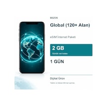 Global 120+ Alan Esım İnternet Paketi Günlük 2 Gb 1 Gün