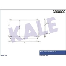Kale Klıma Radyatoru Toyota Rav 4 2005-2013 Klr-390000