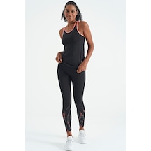 Tommy Life Siyah Çift Askılı Sırt Detaylı Standart Kalıp Kadın Spor Atlet - 97258 Siyah Tommy Life Siyah Çift Askılı Sırt Detaylı Standart Kalıp Kadın Spor Atlet - 97258 Siyah