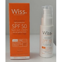 Wiss+ Plus Yüz için Güneş Kremi Spf 50 50 ML Wiss+ Plus Yüz için Güneş Kremi Spf 50 50 ML
