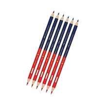 Faber-Castell Mavi Kırmızı Çift Taraflı Kalem Kopya 6 Adet