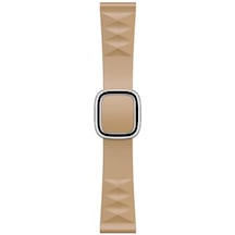 Sones iOS Uyumlu Watch Serisi 9-8-7 41mm / Se 3-se 2-6-se-5-4 40mm / 3-2-1 38mm Modern Stil Silikon Watch Band, Stil: Gümüş Toka