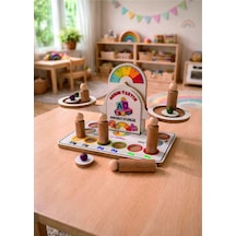 Benim Tartım Ağırlık Ölçme Ve Denge Oyunu Montessori Ahşap