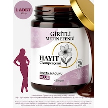 1 X 420 Gr Sultan Macunu Kadın İçin Destek Hayıt İçeren Giritli Metin Efendi