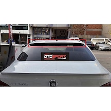 Fiat Egea Cam Üstü Spoyler Fiberglass Boyasız
