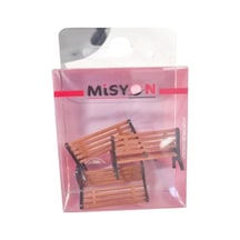Misyon Maket Dekoratif Mini Bank 3lü