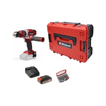 Einhell TE-CD 18/48 Li-ı Akülü Darbeli Vidalama + 1 X 2.5 Ah Akü + 32 Parça Uç Seti Çantalı