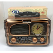 Lebron Rt-718 Nostaljik Tasarım Am/fm/sw 3 Bant Radyo & Bluetooth Hoparlör