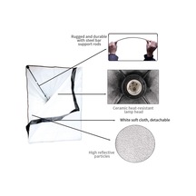 Tr 50x70cm Softbox Ikili Sürekli Işık Seti 50x70 Softbox Çiftli Strobist Set Taşıma Çantalı