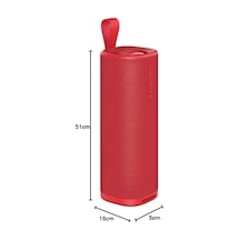 Outdoor 30 W Taşınabilir Bluetooth Hoparlör .toz Ve Suya Dayanıklı Ip67, Kırmızı Xiaomi Türkiye Garantili