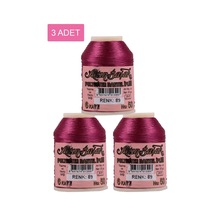 3 Adet Altınbaşak Oya Ve Dantel İpi 20 Gr - Royaleks - No: 089 Çok Renkli