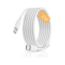 Type C-c Hızlı Şarj Kablosu, Örgülü Kablo Ve Güçlendirilmiş Boyun, 60watt Pd Hızlı Şarj, Apple iPhone Uyumlu 15/16/17 Diğer