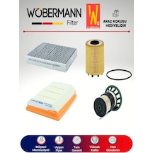 Wöbermann Fiat Egea 1.3 1.6 Euro6 Filtre Bakım Seti 2016-2020 4K