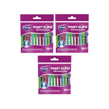 Butterfly Poşet Klipsi Üç Paket