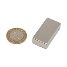 40x20x10 mm Dikdörtgen Neodyum Mıknatıs - Çok Güçlü (2 Adet Set)