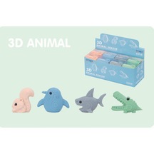 Gıpta Silgi 3d Anımals 24 Lü K235500