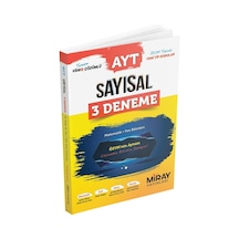 Miray Yayınları Ayt Sayısal 3 Deneme Matematik Fen Bilimleri
