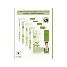 Dermal Zeytin Özlü Kolajen Maskesi 5 x 23 G