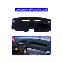 Cıtroen Berlingo 2015-2020torpido Koruma Halısı Mavi Kenar
