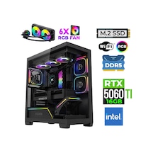 Xaser FADE X270 i7-14700F 32 GB 1 TB M.2 NVMe SSD 16 GB RTX5060Ti Free Dos Masaüstü Oyuncu Bilgisayarı