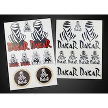 Dakar 2Li Sticker Set
