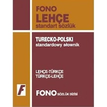 Lehçe-Türkçe /Türkçe-Lehçe Standart Sözlük - Birsen Çankaya - Fono Yayınları