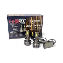 Femex Gt Nano Plus H7 Csp Chipset Radyatör Soğutmalı Led Xenon Led