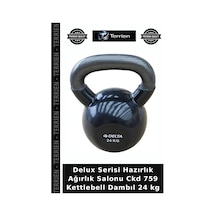 Delux Serisi Hazırlık Ağırlık Salonu Ckd 759 Kettlebell Dambıl 24 Kg