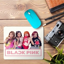 Black Pink Logo Blackpink 2 Baskılı Mouse Pad Mousepad.jpg