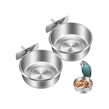 Çelik Kuş Mama Ve Su Kabı 10 Oz