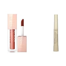 Lifter Gloss Nemlendirici Dudak Parlatıcısı- 009 Topaz + Telescopic Maskara - Siyah 0