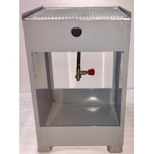 Kıpkıp Küçük Boy Tüplü Mangal Gri