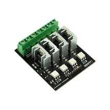 Ac Işık Dimeri Modülü, 4 Kanal, 3.3v/5v Mantık, Ac 50/60hz, 110v 400v, 10a Başına