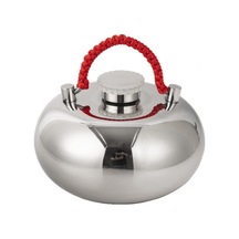 Sones 13cm Tek Parça Kapak 304 Paslanmaz Çelik Çorba Poşeti El Isıtıcı Sıcak Su Torbası