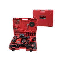 4pcs Usta Elektrikli Alet Seti Şarjlı 21v Matkap - Vidalama - Spr